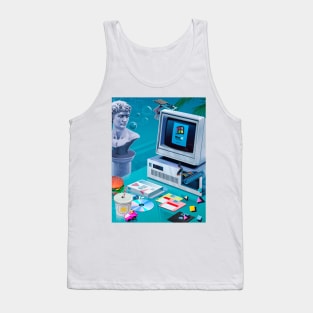 Retro wind Tank Top